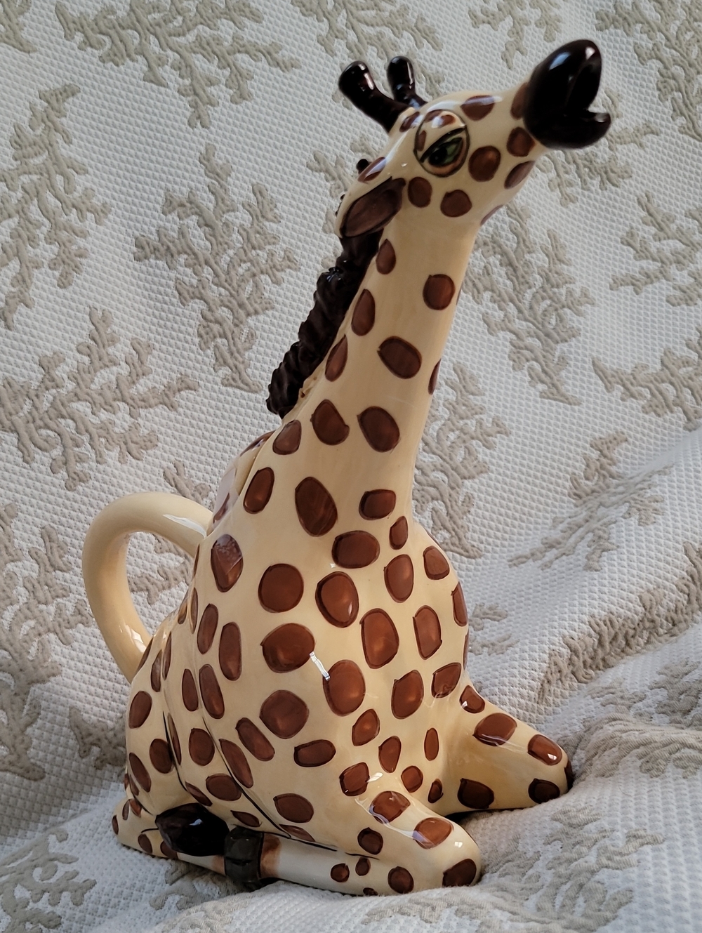 Blue Sky Clayworks Giraffe Teapot